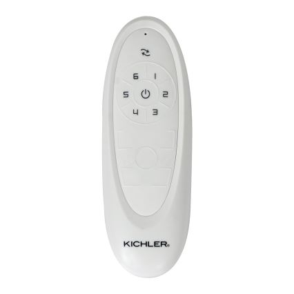 Kichler - Ventilateur de plafond LEHR IP44 + télécommande