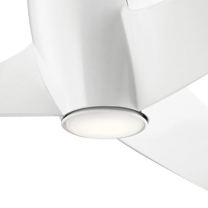 Kichler - Ventilateur de plafond LED à intensité variable PHREE LED/10W/230V blanc + télécommande