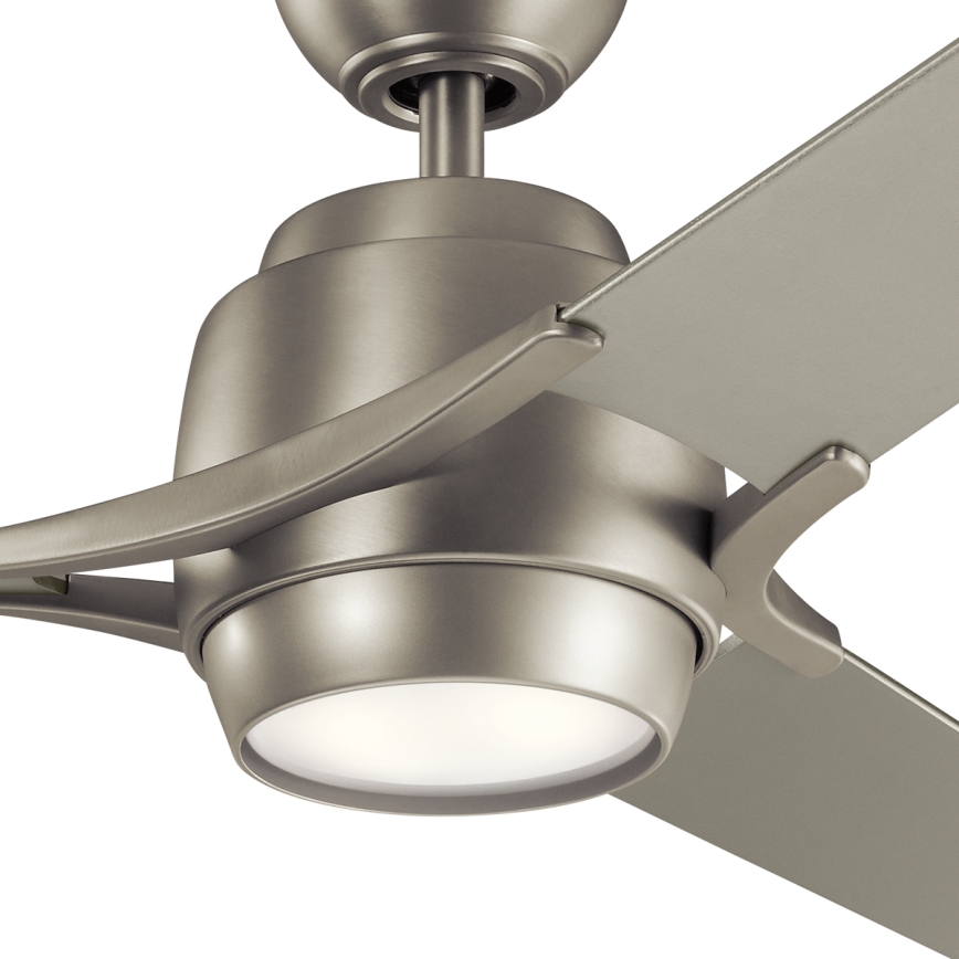 Kichler - LED dimbare plafondventilator ZEUS LED/10W/230V + afstandsbediening
