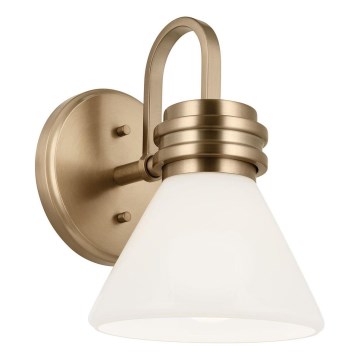 Kichler - Lampe murale de salle de bain LED FARUM 1xG9/3W/230V IP44 laiton
