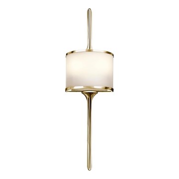 Kichler - LED Badkamer wandlamp MONA 2xG9/3W/230V IP44 goud