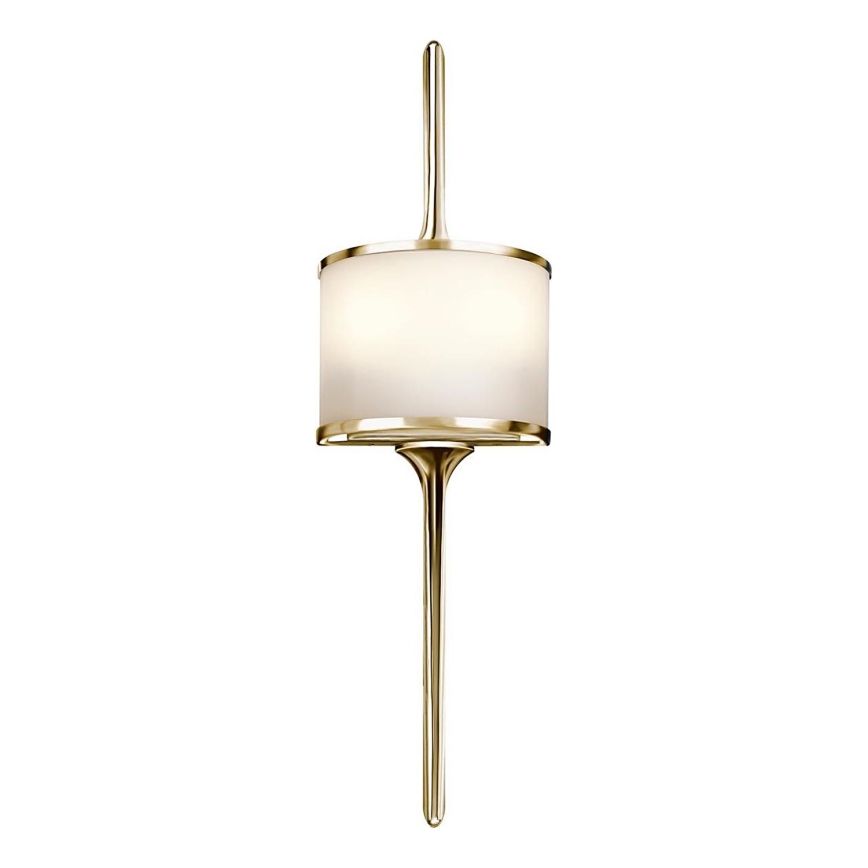 Kichler - LED Badkamer wandlamp MONA 2xG9/3W/230V IP44 goud