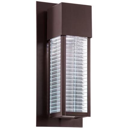 Kichler - Applique murale extérieure LED SOREL 1xGU10/7W/230V IP44 marron