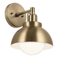 Kichler - Wandlamp NIVA 1xE27/40W/230V messing