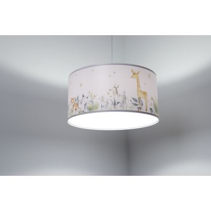 Kinder hanglamp aan een koord SWEET DREAMS 1xE27/60W/230V diameter 30 cm