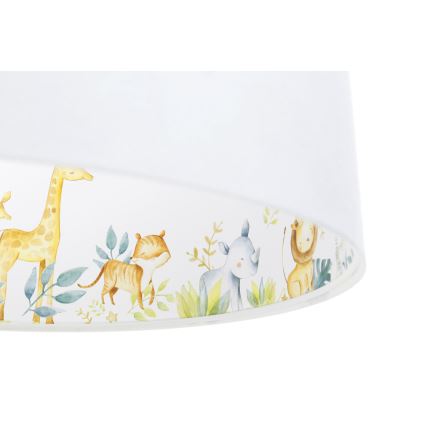 Kinder hanglamp aan een koord SWEET DREAMS 1xE27/60W/230V diameter 30 cm