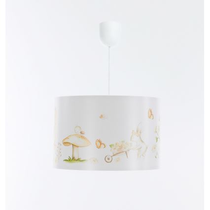 Kinder hanglamp aan een koord SWEET DREAMS 1xE27/60W/230V diameter 30 cm