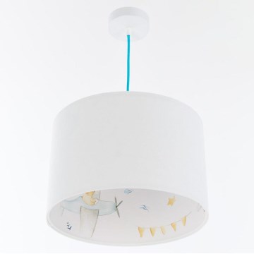 Kinder hanglamp aan een koord SWEET DREAMS 1xE27/60W/230V diameter 30 cm