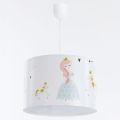 Kinder hanglamp aan een koord SWEET DREAMS 1xE27/60W/230V diameter 30 cm