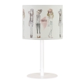 Kinder tafellamp GIRLS VIBES 1xE27/60W/230V, Ø 18 cm — voor meisjes