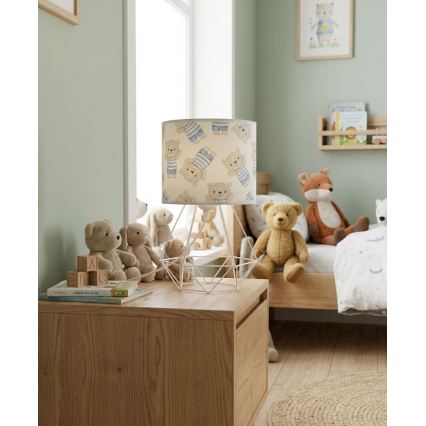 Kinder-tafellamp KIDS ROOM 1xE27/60W/230V Ø 18 cm beertje