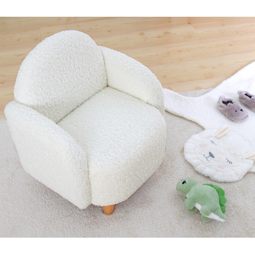 Kinderfauteuil DORY wit