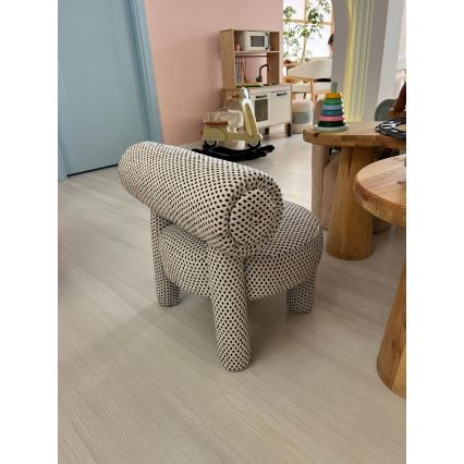 Kinderfauteuil MAVI beige/zwart