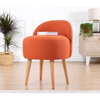 Kinderfauteuil NIKI Ø 46 cm oranje