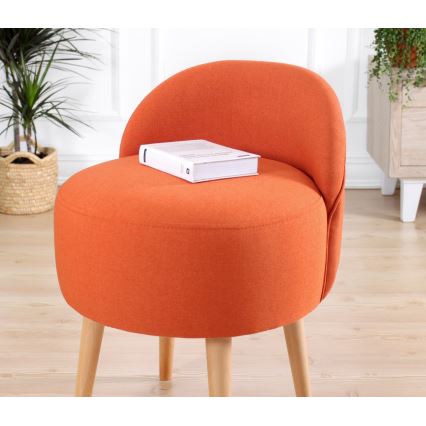 Kinderfauteuil NIKI Ø 46 cm oranje