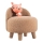 Kinderfauteuil PIXI, Ø 46 cm, bruin