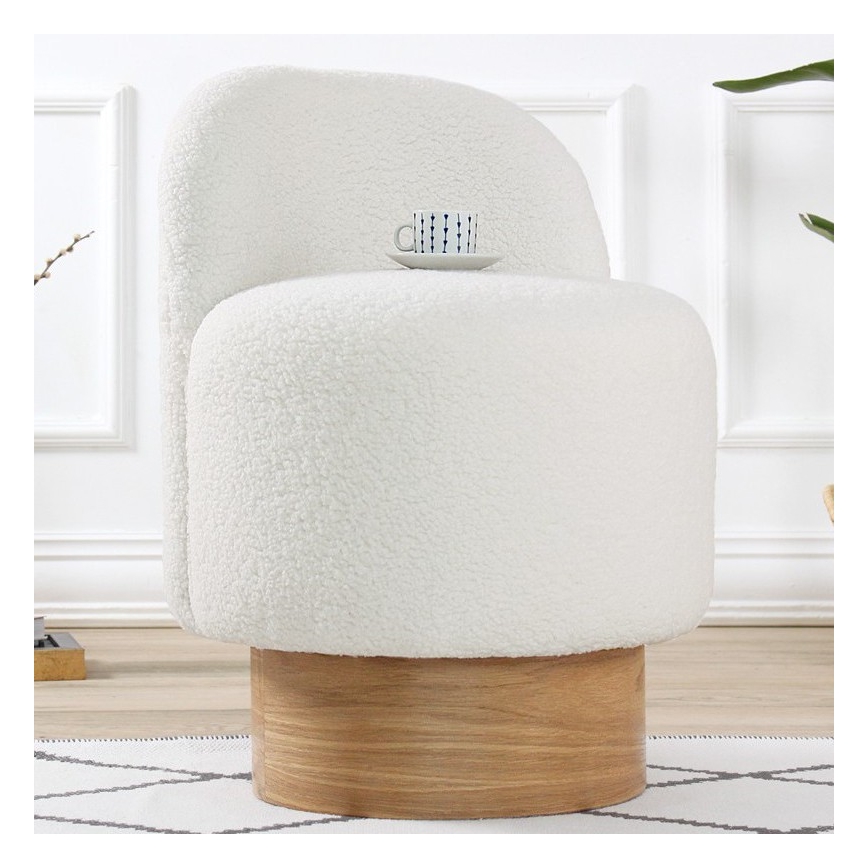 Kinderfauteuil RIKI 40 x 47 cm, wit