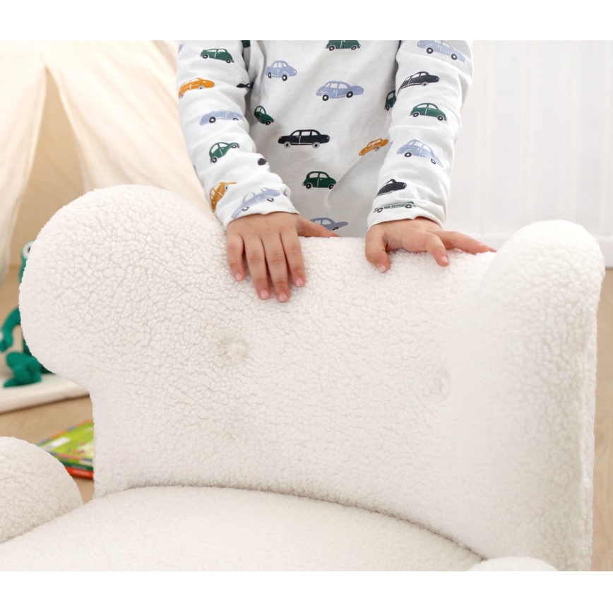 Kinderfauteuil TOBI, wit