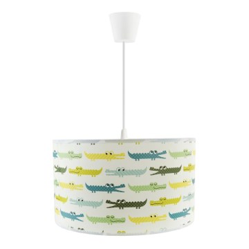 Kinderhanglamp aan kabel CROCODILES 1xE27/60W/230V