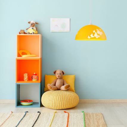 Kinderhanglamp aan koord 1xE27/60W/230V