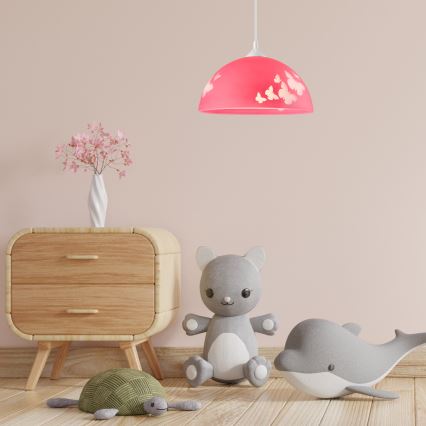 Kinderhanglamp aan koord 1xE27/60W/230V