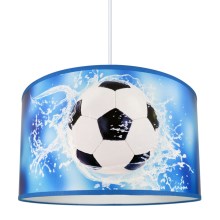 Kinderhanglamp aan koord FOTBALL 1xE27/60W/230V