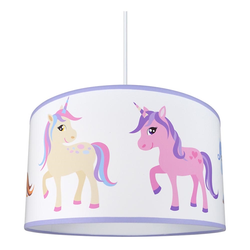 Kinderhanglamp aan koord PONY/UNICORN  1xE27/60W/230V