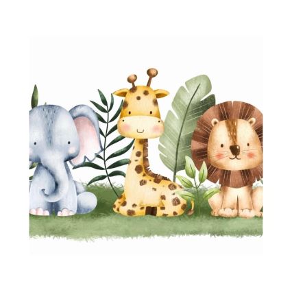 Kinderhanglamp KIDS ROOM 1xE27/60W/230V pr. 40 cm jungle