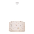 Kinderhanglamp KIDS ROOM 1xE27/60W/230V Ø 40 cm – speels dierenmotief
