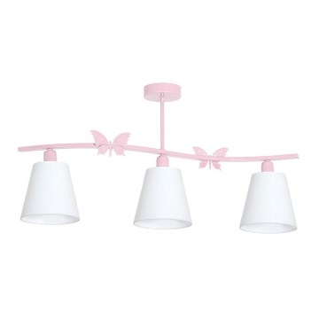 Kinderhanglamp VLINDERTJE 3XE14/60W/230V