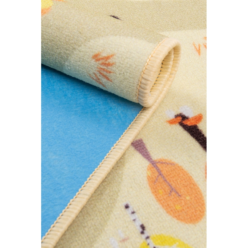 Kinderkleed STELLA STREETS 100x150 cm beige/stad