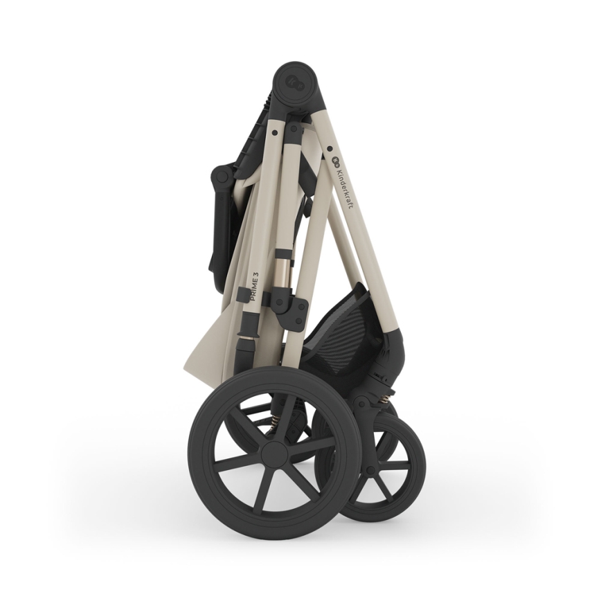 KINDERKRAFT - 3-in-1 combinatiekinderwagen PRIME 3 Sand Dune