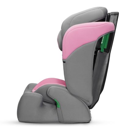 KINDERKRAFT - Autostoel COMFORT UP i-Maat (76-150 cm) grijs/roze