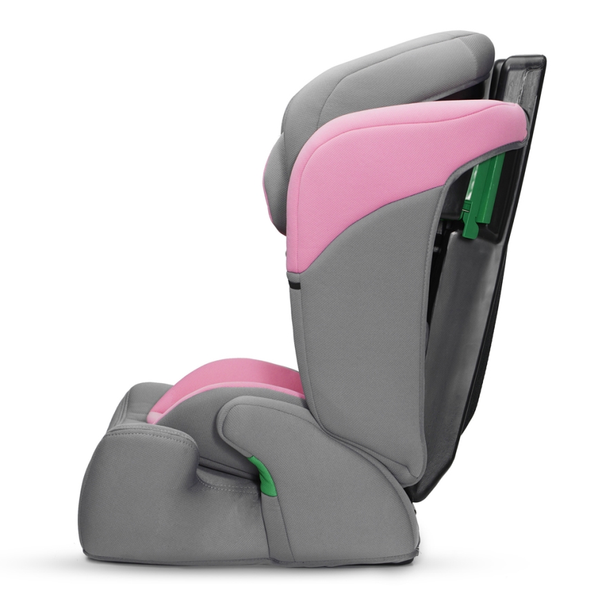 KINDERKRAFT - Autostoel COMFORT UP i-Maat (76-150 cm) grijs/roze