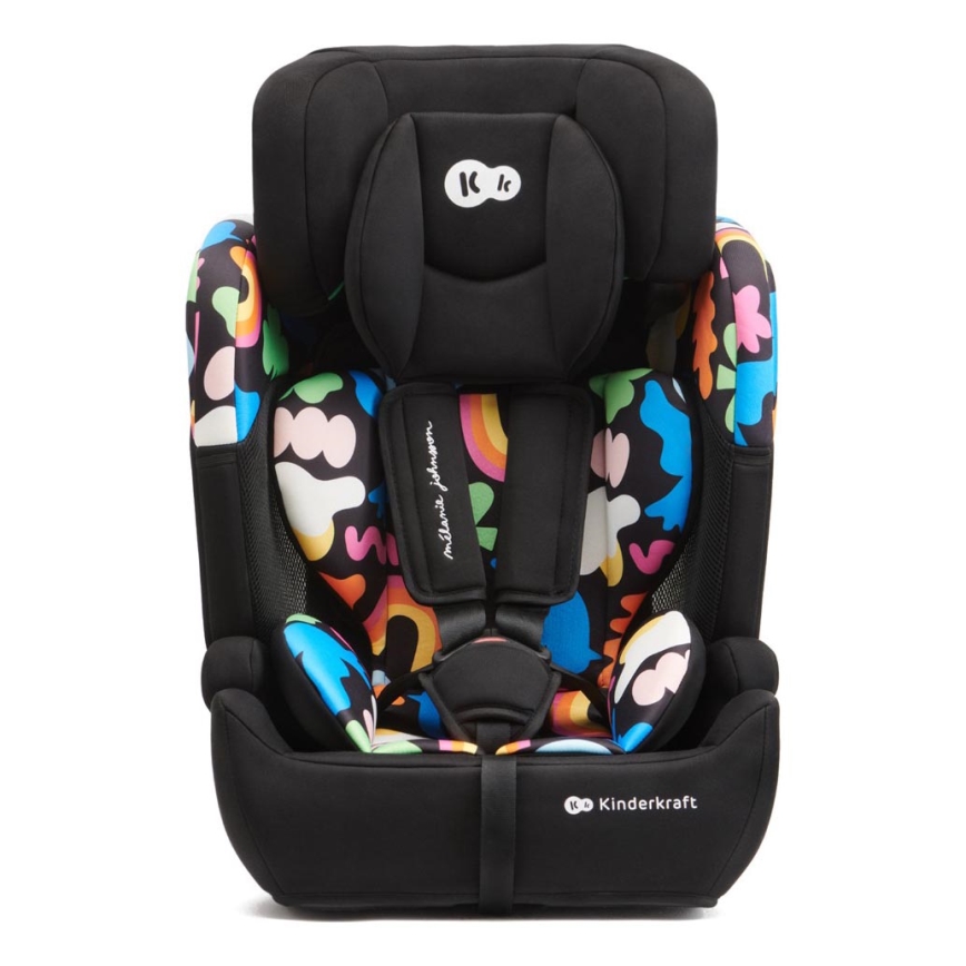 KINDERKRAFT - Autostoel COMFORT UP i-Maat (76-150 cm) kleurrijk