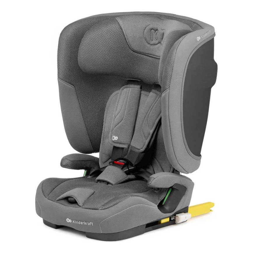 KINDERKRAFT - Autostoel FIX2GO i-Size 76-150 cm grijs