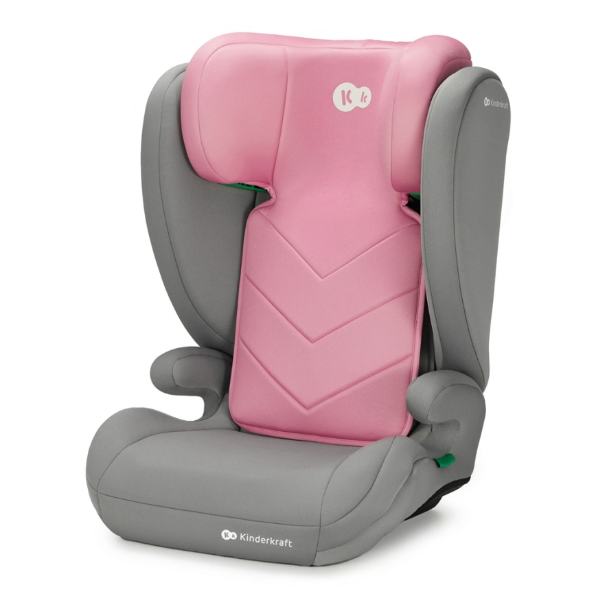KINDERKRAFT - Autostoel I-SPARK i-Maat (100-150 cm) roze