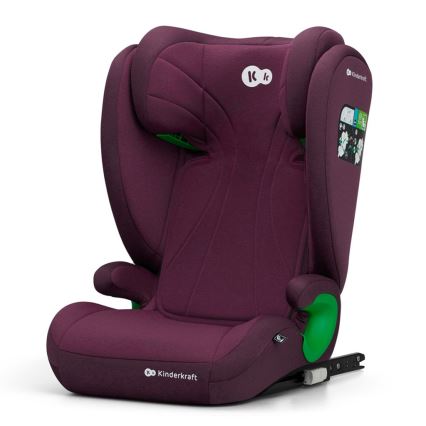 KINDERKRAFT - Autostoel JUNIOR FIX 2 (100-150 cm) Cherry pearl