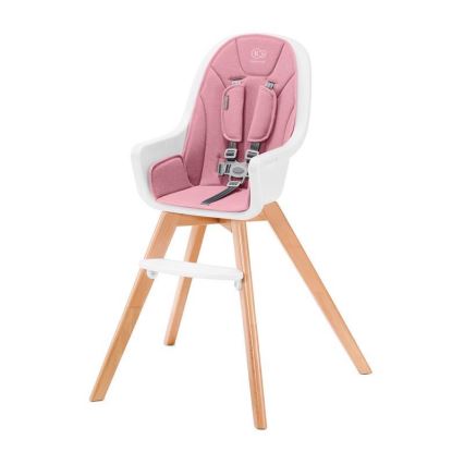 KINDERKRAFT - Baby eetstoel 2in1 TIXI roze