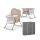 KINDERKRAFT - Babybedje 3in1 LOVI Beige