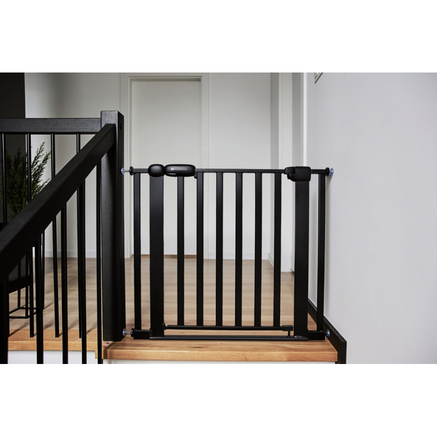 KINDERKRAFT - Barrière de sécurité LOCK&GO 75-103 cm noir