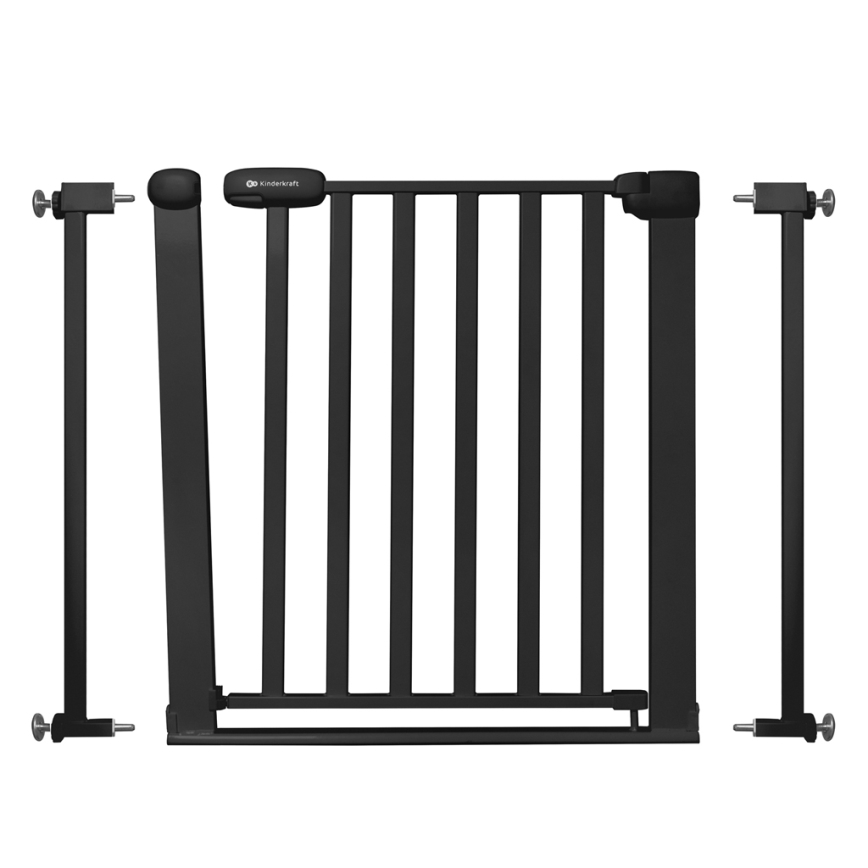 KINDERKRAFT - Barrière de sécurité LOCK&GO 75-103 cm noir