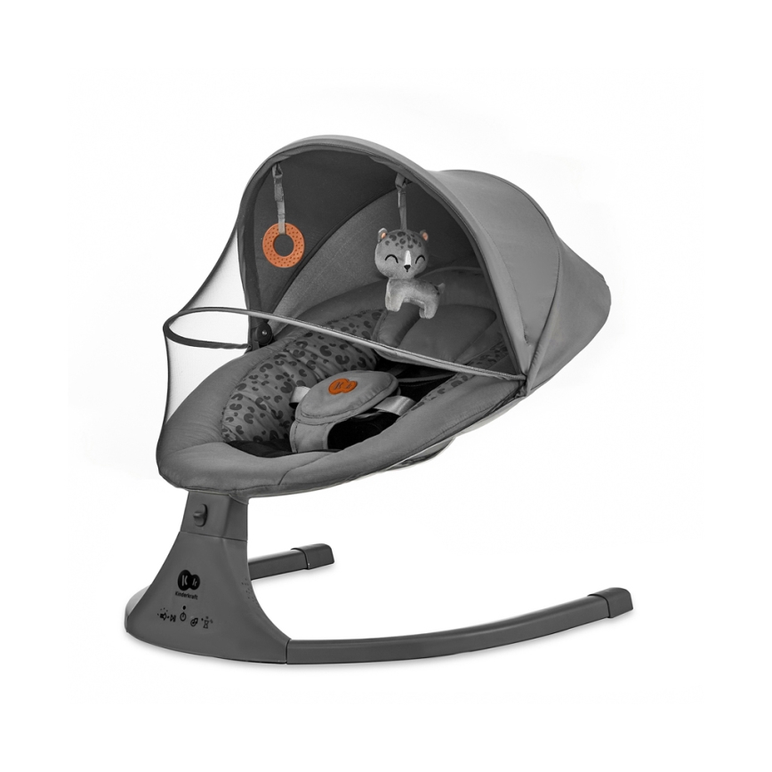 KINDERKRAFT - Berceuse avec mélodie 2en1 LUMI 4xAAA gris foncé