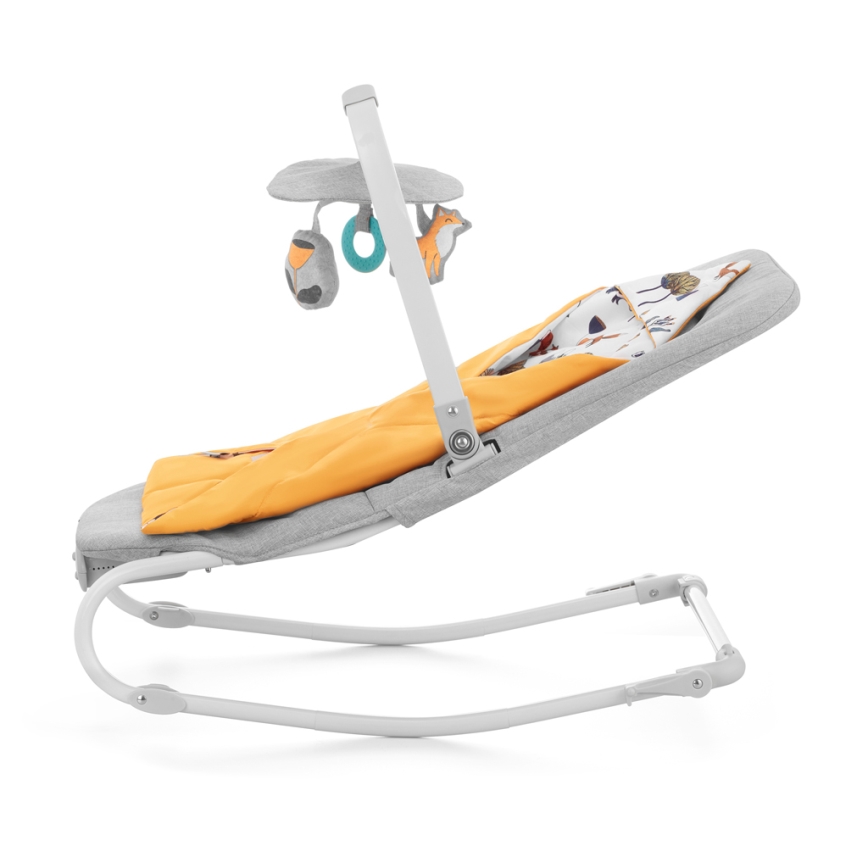 KINDERKRAFT - Berceuse vibrante pour bébé avec une mélodie FELIO 2 jaune