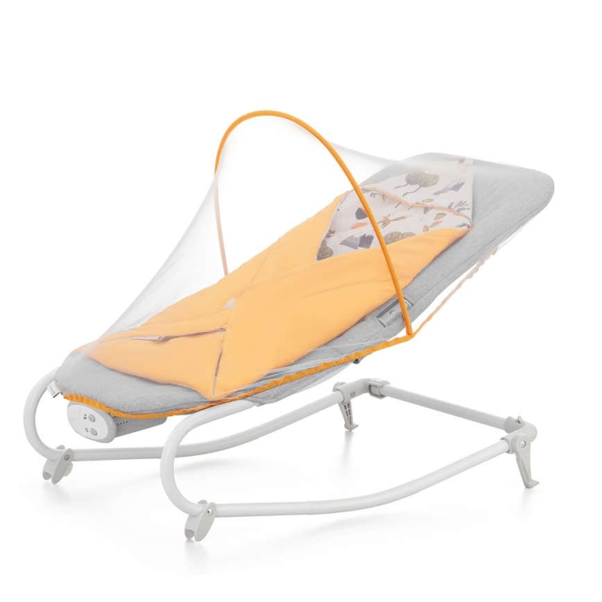 KINDERKRAFT - Berceuse vibrante pour bébé avec une mélodie FELIO 2 jaune