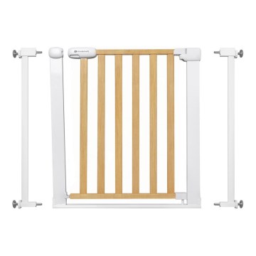 KINDERKRAFT - Beveiligingsbarrière LOCK&GO 75-103 cm grenen