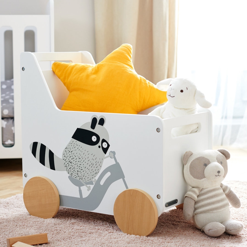 KINDERKRAFT - Boîte à jouets RACOON