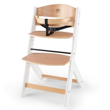 KINDERKRAFT - Chaise de repas pour bébé ENOCK blanc