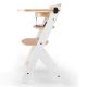 KINDERKRAFT - Chaise de repas pour bébé ENOCK blanc