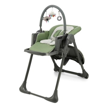 KINDERKRAFT - Chaise haute 2 en 1 TUMMIE verte